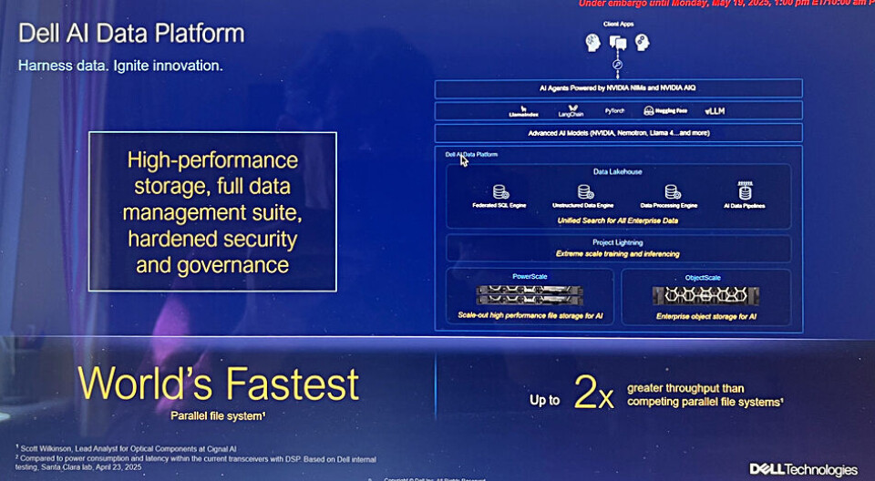Dell Slideshow Software Dell updates PowerScale, ObjectScale to accelerate AI Factory rollout