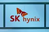 SK Hynix logo on a building