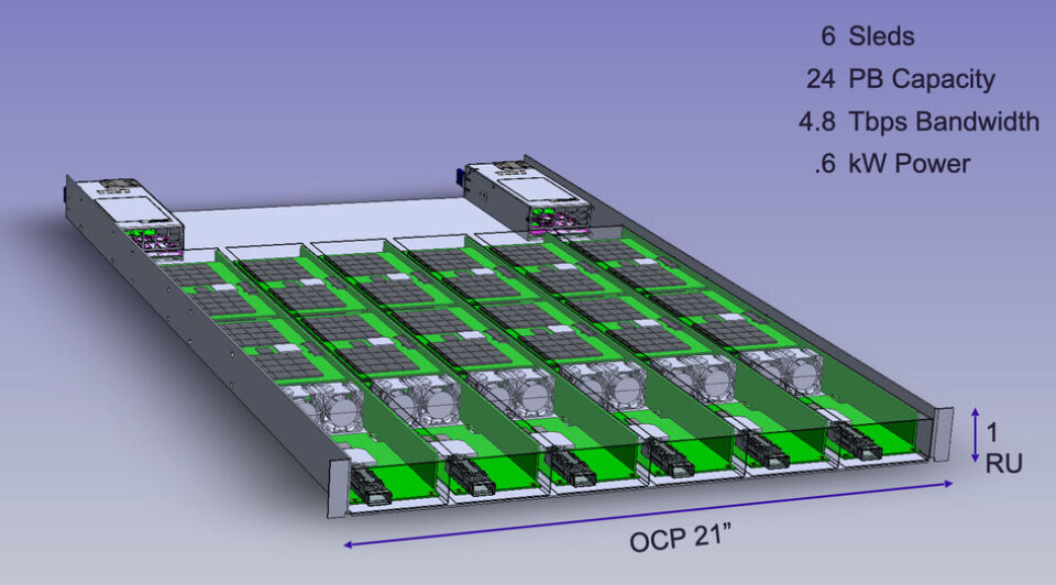 One Tray Flash StreamFast eSSD and the Open Flash Platform