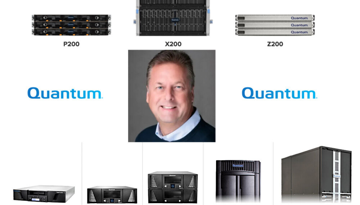 Quantum Rack Server Components The NAND and disk supply squeeze puts tape back on the agenda for Quantum