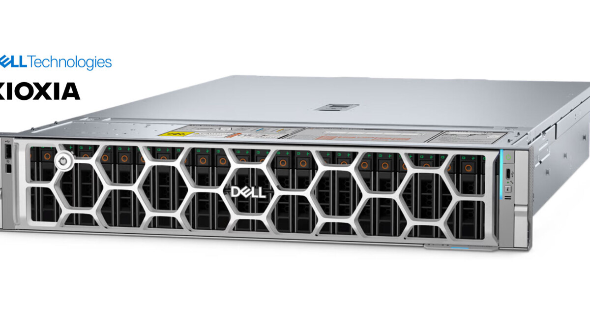 Kioxia and Dell cram 10 PB into slim 2RU server