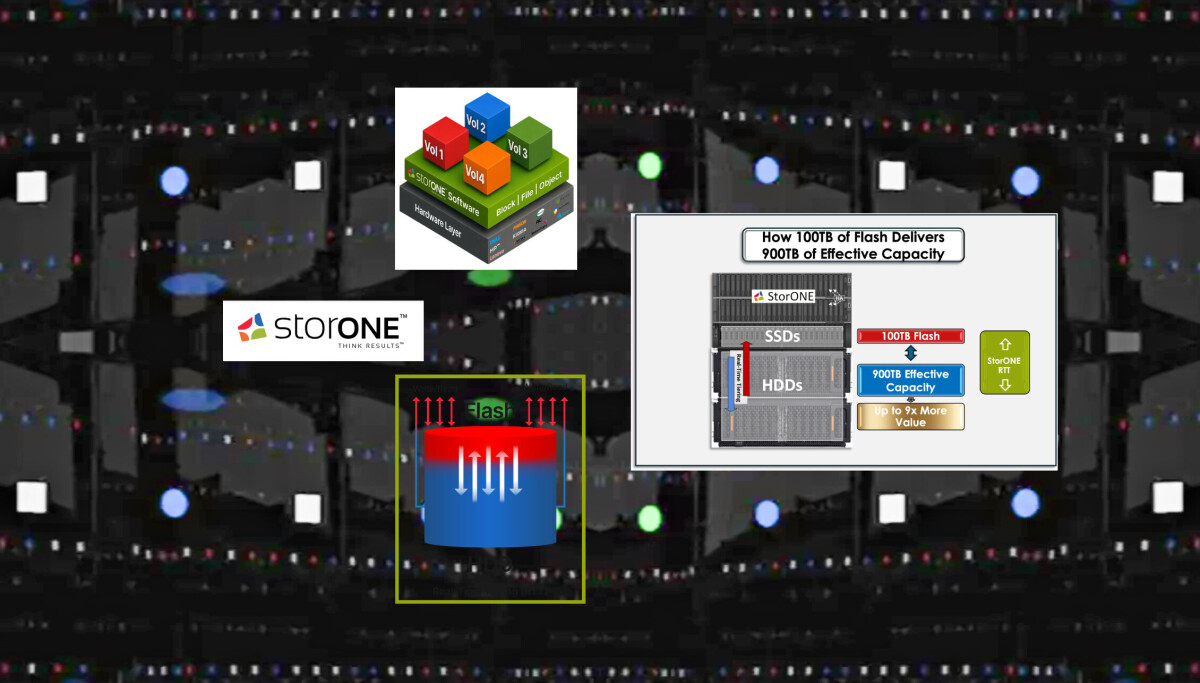 StorONE can tier disk data to existing all-flash arrays