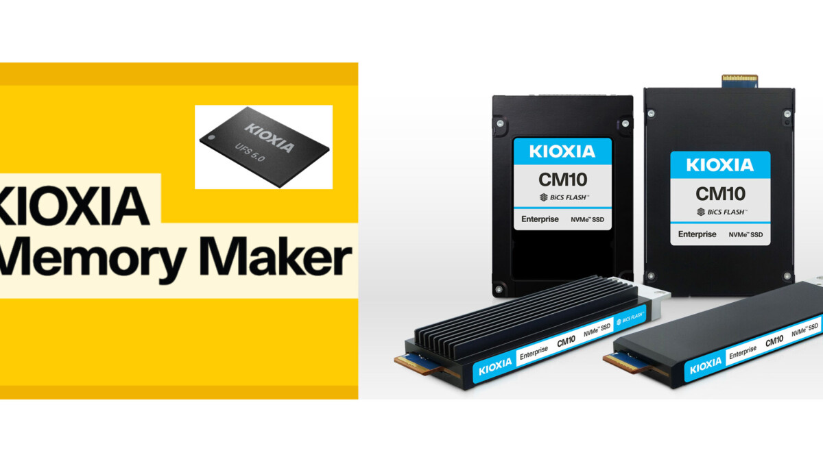 Kioxia launches KV caching SSD and AI-focussed fingernail drive