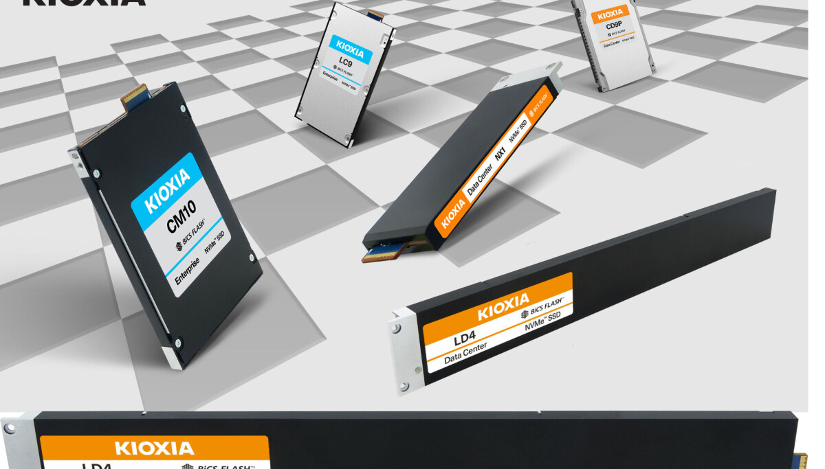 Drive Block Kioxia doubles super-fast flash drive speed
